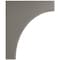 Ekena Millwork 3 1/2"W x 10"D x 12"H Clarksville Wood Vintage Decor Bracket, Reclaimed Grey BKTWD04X10X12CVGY - alternate 3